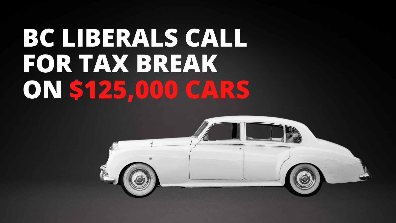 BC Liberals call for tax break on antique cars worth $125,000