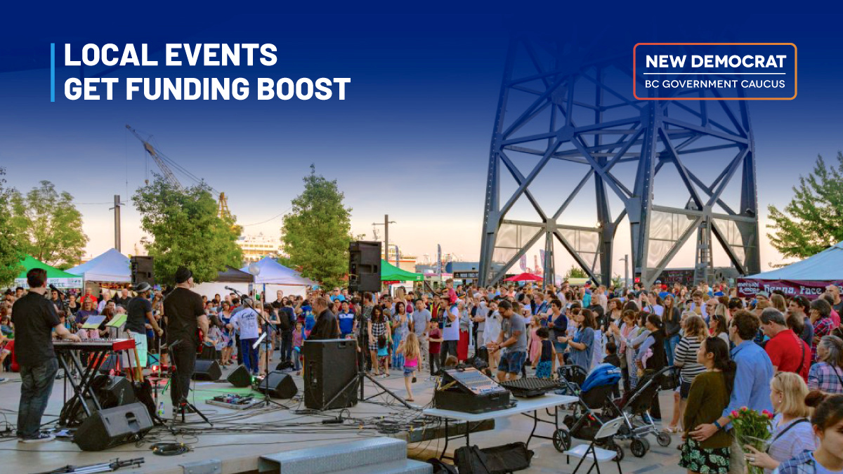 NDP MLAs Alexis and D'Eith say tourism grants will help fund local