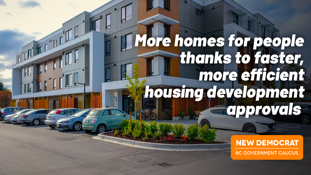 BC NDP MLA Jennifer Rice says grant will help speed up delivery of ...